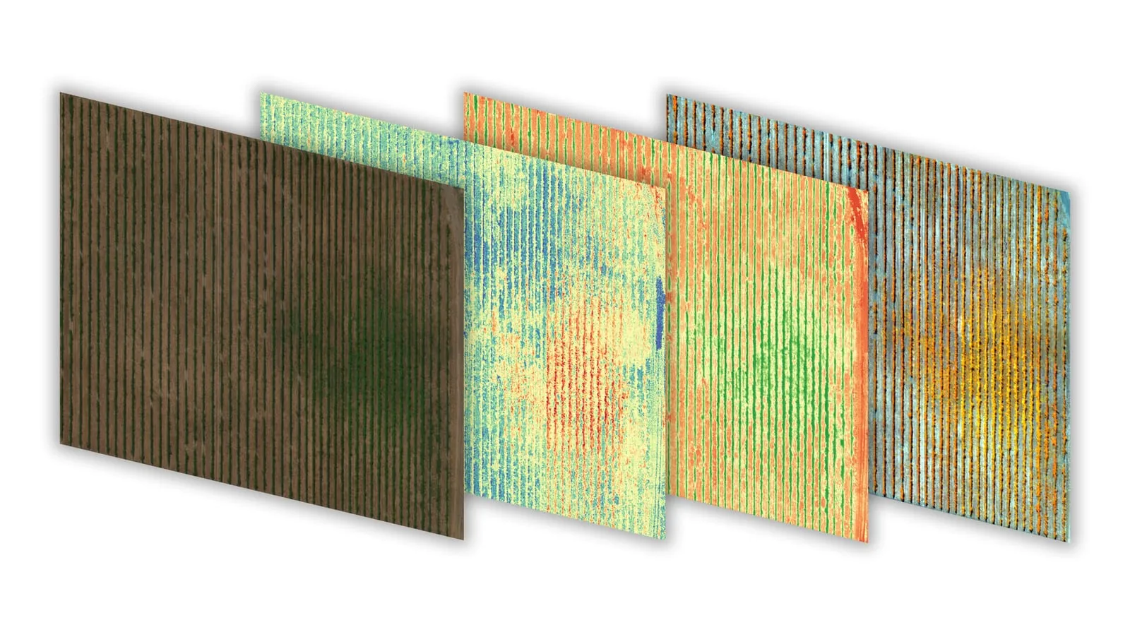 Multiple multispectral indices compared.